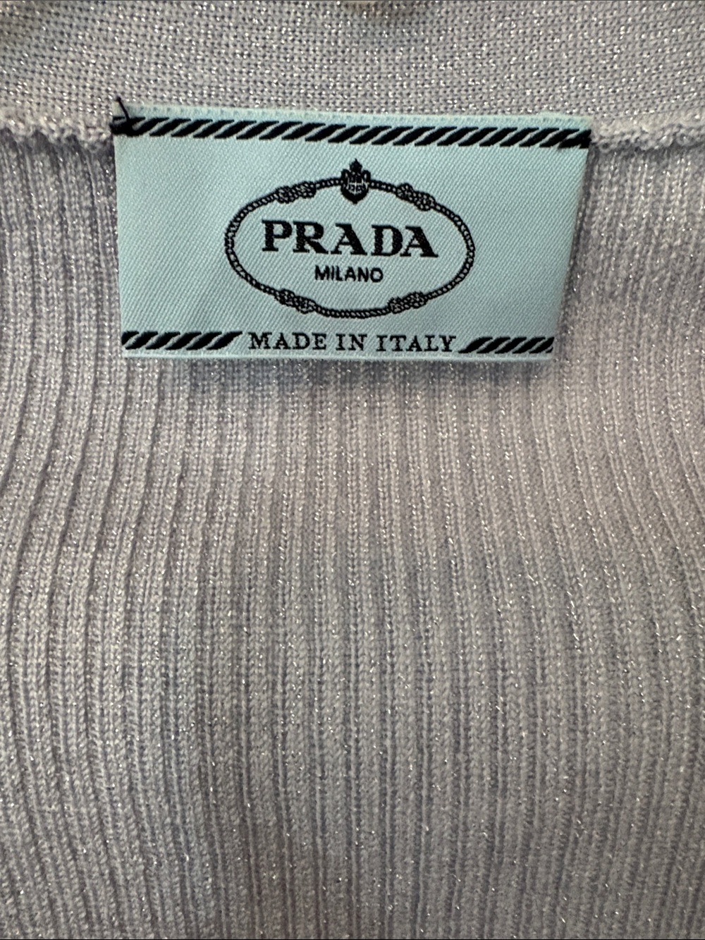 Prada Women’s Ribbed Button Cardigan - Picture 5 of 5